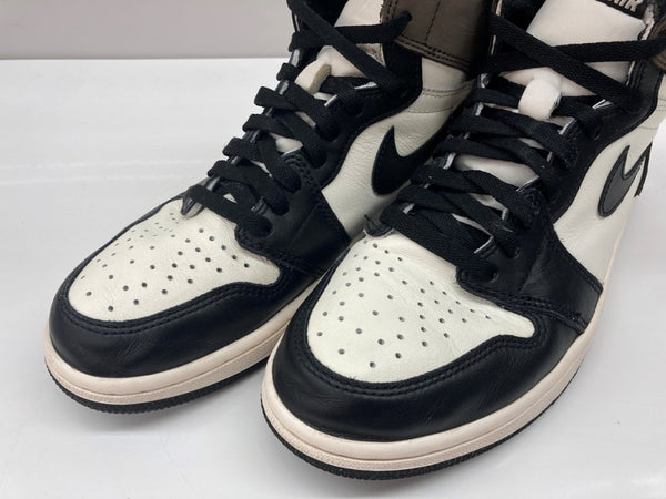 ナイキ NIKE 20年製 AIR JORDAN 1 RETRO HIGH OG MOCHA エア ジョーダン レトロ ハイ ダーク モカ AJ1 白 茶 黒 555088-105 メンズ靴 スニーカー ブラウン 26.5cm 104S-952