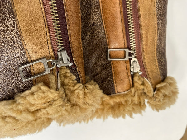 アビレックス AVIREX アヴィレックス b-3 フライトジャケット アメリカ製 サイズ36 ジャケット ブラウン 101MT-4658