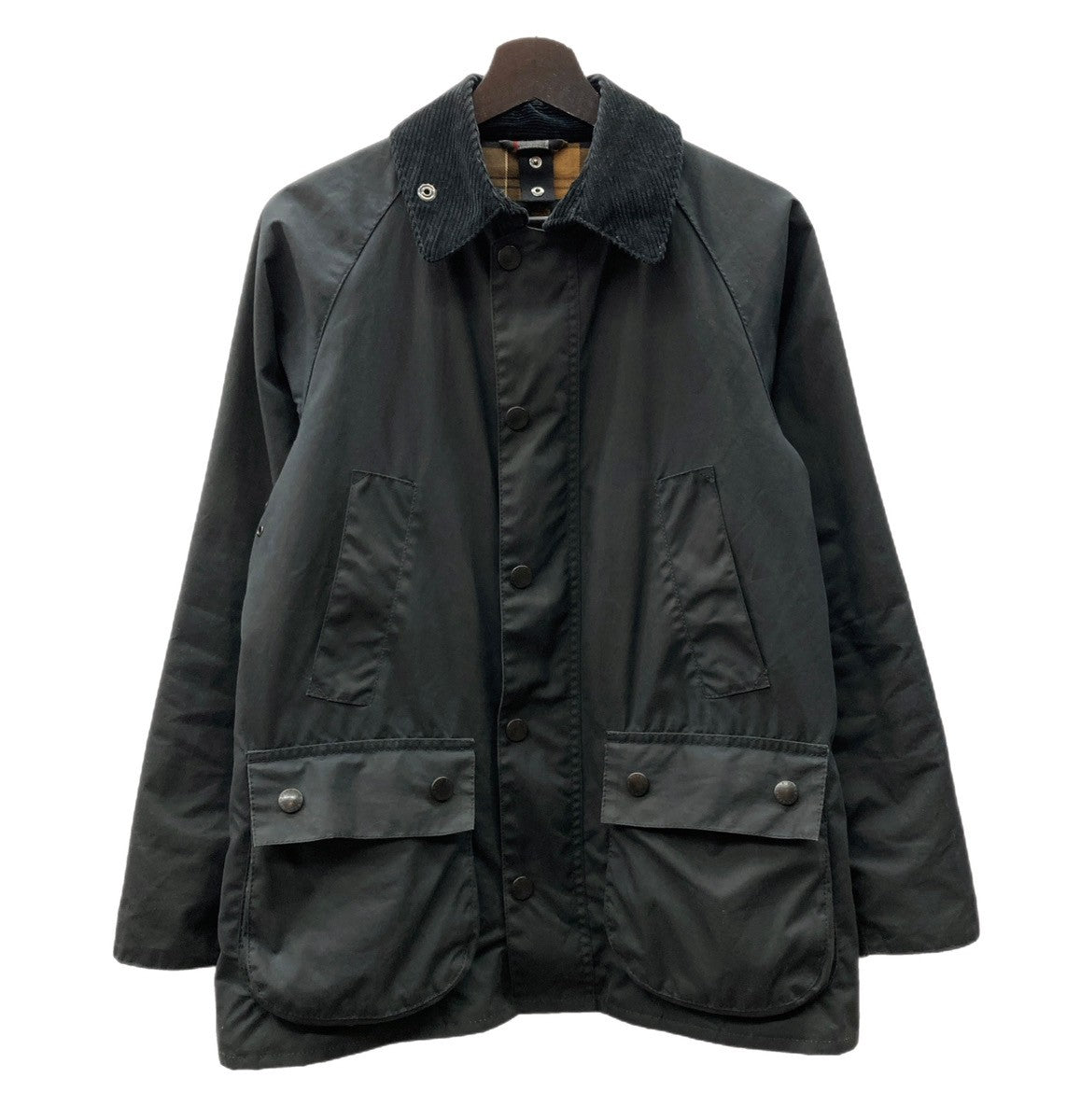 バブアー Barbour BEDALE SL WAXED COTTON ビデイル オイルドジャケット 3ワラント 黒 1902131 サイズ34  ジャケット 無地 ブラック 104MT-746 | 古着通販のドンドンサガール