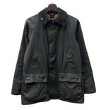 バブアー Barbour BEDALE SL WAXED COTTON ビデイル オイルドジャケット 3ワラント 黒 1902131 サイズ34 ジャケット 無地 ブラック 104MT-746