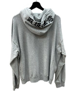 ブラックアイパッチ BlackEyePatch × VERDY ベルディ VICK OG LABEL HOODIE ヴィック オージー ラベル フーディ 灰 パーカ ロゴ グレー XLサイズ 104MT-1647