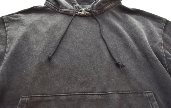 グランシー GRANCY HeavyWeight ZipDesign Hoodie ヘビーウェイト ジップデザイン フーディー パーカ ブラック Sサイズ 103MT-3165