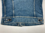 リー Lee 60's 60年代 101-J Vintage Denim Jacket ヴィンテージ デニム Gジャン 四角黒タグ 青 サイズ 34 ジャケット 無地 ブルー 104MT-985