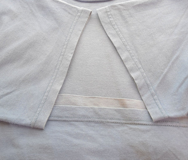 パタゴニア PATAGONIA 90s Made in USA Organic cotton 90's USA製 オーガニックコットン 茄子紺 Tシャツ パープル Lサイズ 103MT-2874