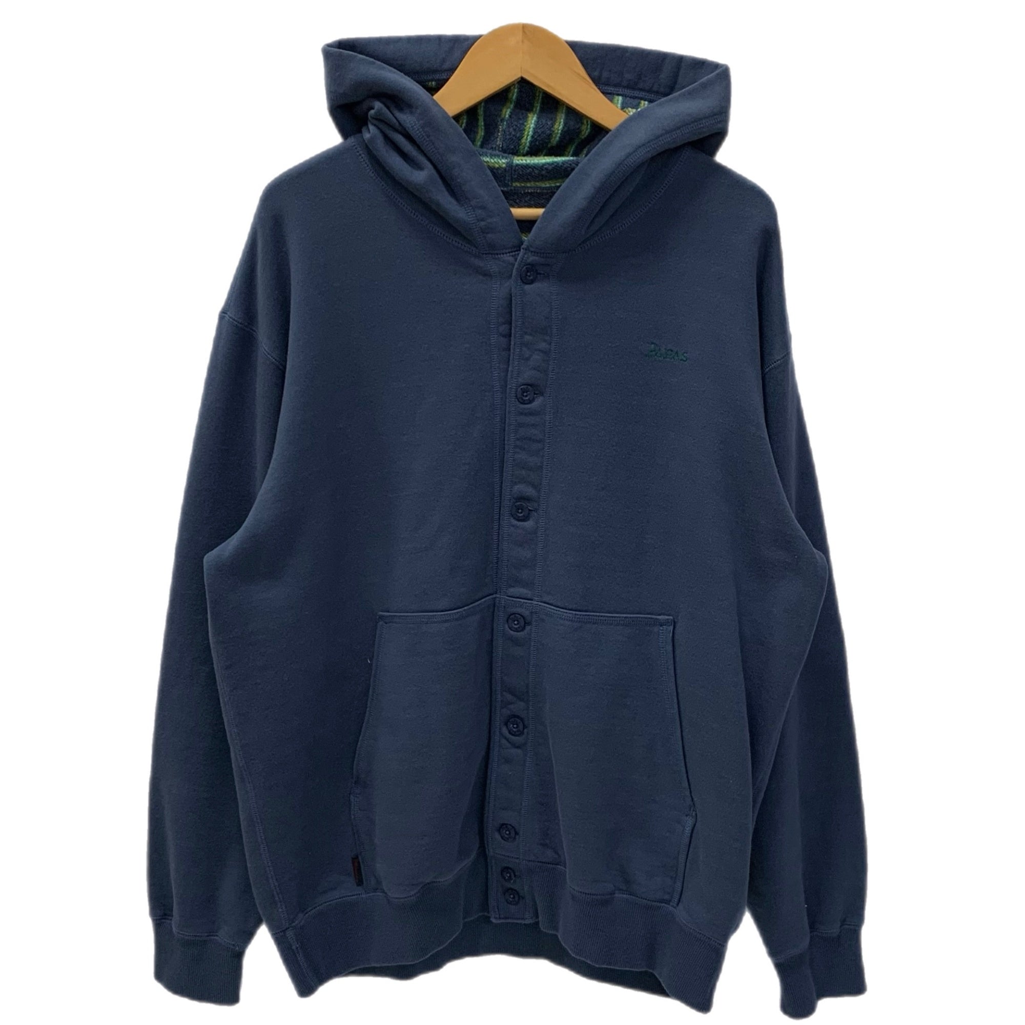 パパス Papas スウェット フーディー DO461UPK001 カーディガン 