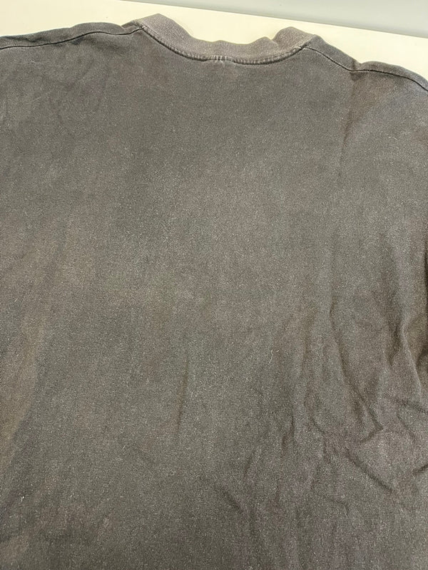 US US古着 90s ©1990 TWIN PEAKS USA製 ビンテージ 90年代 ツインピークス ブラックフェード 袖シングル XL Tシャツ ブラック 101MT-4932