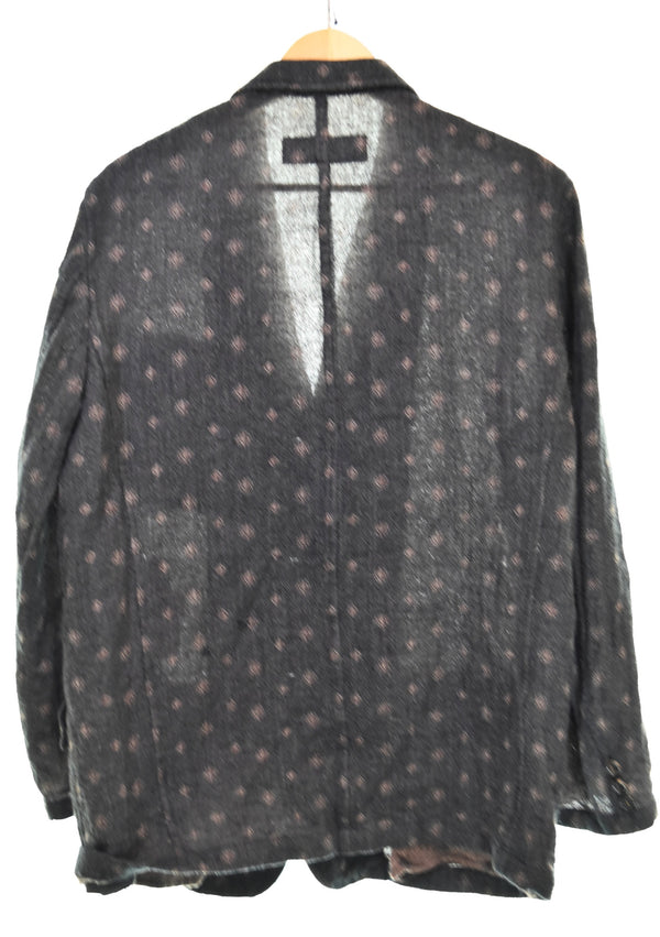 コムデギャルソン オム COMME des GARCONS HOMME 00AW ドットTailored jacket テーラードジャケット HJ-04015M ジャケット ブラウン Mサイズ 103MT-3271