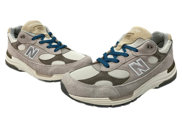 ニューバランス new balance 24年製 U992 ABZORB SBS メッシュ スエード ランニング ローカット シューズ 灰 U992MM メンズ靴 スニーカー グレー 29cm 104S-1038
