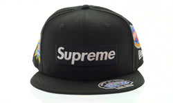 シュプリーム SUPREME 23AW CHAMPIONSHIPS BOX LOGO NEW ERA チャンピオンシップ ボックス ロゴ ニューエラ キャップ黒 帽子 メンズ帽子 キャップ ブラック 103H-20