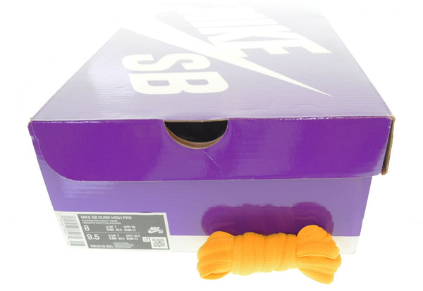 ナイキ NIKE SB DUNK HIGH PRO ダンクハイ エスビー  DB1640-001 メンズ靴 スニーカー イエロー 26cm 103S-1169