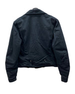 インディアン Indian Motorcycle DOUBLE RIDERS JACKET ダブル ライダース ジャケット ジップアップ バイカー アウター 黒 IM11038 サイズ 38 ジャケット 無地 ブラック 104MT-1918