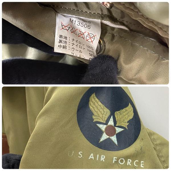 【曜日割引対象外】 バズリクソンズ Buzz Rickson’s B15-B ナイロン フライトジャケット M13505 M13506 ジャケット カーキ 38サイズ 201MT-4292 VB