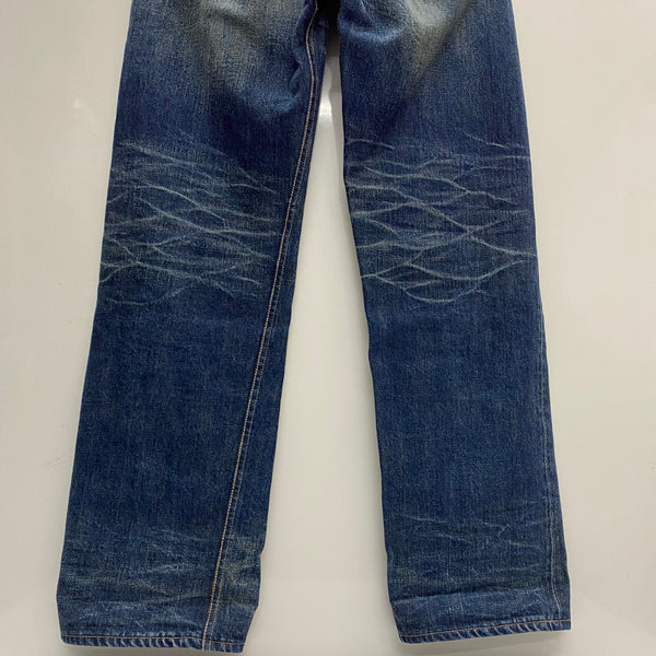 【曜日割引対象外】 シュガーケーン SUGAR CANE ロンスター シンチバック デニムパンツ デニム ブルー W31 L32サイズ 201MB-1120 VB