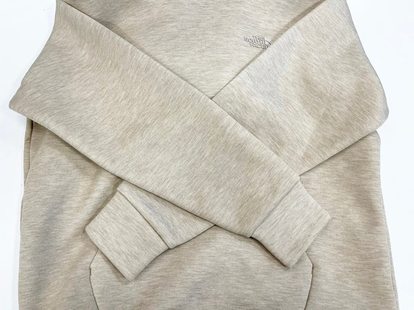 ノースフェイス THE NORTH FACE テックエアースウェットワイドフーディ パーカー NTW12286 パーカ ベージュ Lサイズ 101LT-184