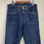 【曜日割引対象外】 リーバイス Levi's 60's~ 501 BIG E Vステッチ 紙パッチ 濃紺 デニム ブルー 201MB-961 VB