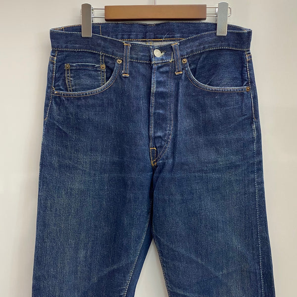 【曜日割引対象外】 リーバイス Levi's 60's~ 501 BIG E Vステッチ 紙パッチ 濃紺 デニム ブルー 201MB-961 VB