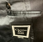 クリスチャンディオール Christian Dior セットアップ テーラード スーツ・セットアップ 無地 ブラック 201MT-2363