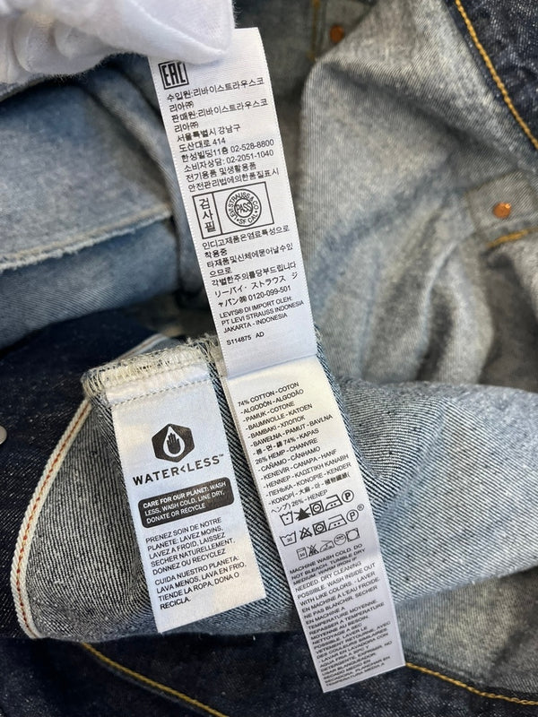 リーバイス Levi's LEVI'S TYPE 1 TRUCKER JACKET デニムジャケット 1st 復刻 濃紺 XL ジャケット ブルー 101MT-4889