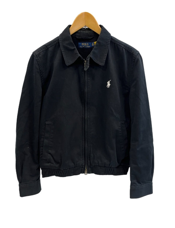 ラルフローレン RalphLauren コットン スイングトップ 黒 ジャケット ブラック Sサイズ 101LT-159