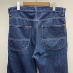 【曜日割引対象外】 アットラスト AtLast&Co. PAINTER DENIM PANT デニム ブルー 32サイズ 201MB-1090 VB