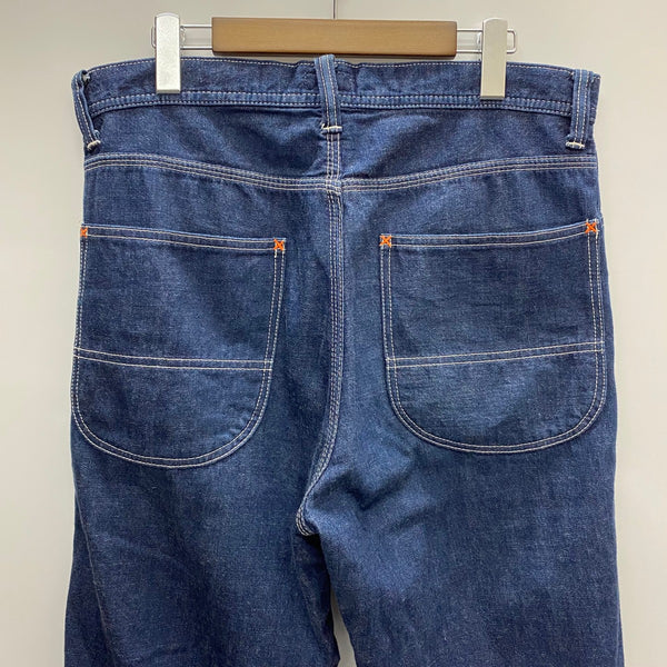 【曜日割引対象外】 アットラスト AtLast&Co. PAINTER DENIM PANT デニム ブルー 32サイズ 201MB-1090 VB
