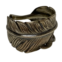 【曜日割引対象外】 【中古】ホイールワークス WHEEL WORKS フェザー ターコイズ 10号 メンズジュエリー・アクセサリー 指輪・リング シルバー 201goods-682 VB