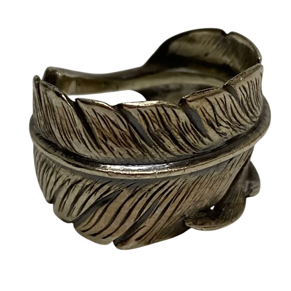 【曜日割引対象外】 【中古】ホイールワークス WHEEL WORKS フェザー ターコイズ 10号 メンズジュエリー・アクセサリー 指輪・リング シルバー 201goods-682 VB