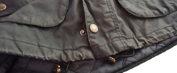 バブアー Barbour  90's スウェーデン軍 oiled jacket オイルドジャケット  ジャケット ブラック Mサイズ 103MT-3210