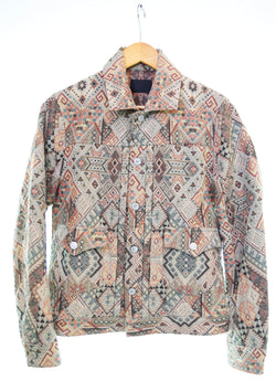 イロコイ Iroquois 総柄 セカンドタイプ Trucker Jacket ジャケット 588101 1 ジャケット マルチカラー 103MT-3506