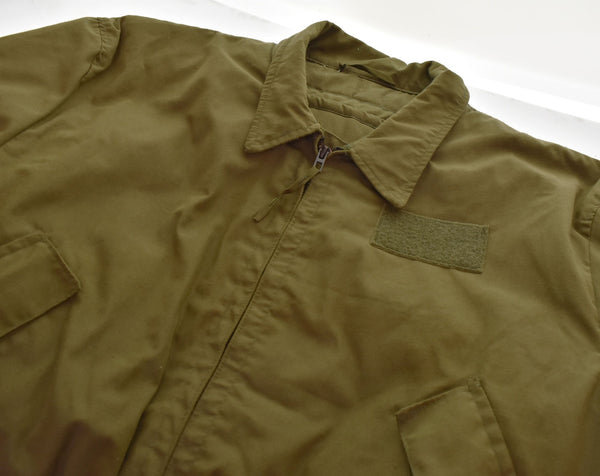 アルファ インダストリーズ ALPHA INDUSTRIES 96年納品 米軍実品 U.S.ARMY Military ミリタリー タンカース CVC コールド ウェザー ジャケット USA製 8415-01-074-9424 ジャケット カーキ 103MT-2468