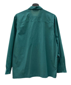 ザノースフェイス THE NORTH FACE Hikers' SHIRT ハイカーズシャツ アウトドア スナップボタン NR12401 長袖シャツ ロゴ グリーン Sサイズ 104MT-2177