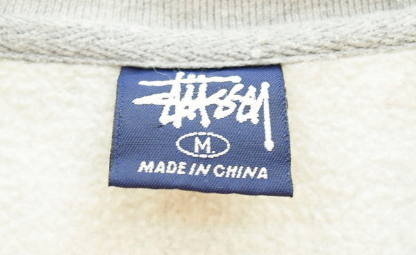 ステューシー STUSSY 90’s OLD STUSSY 紺タグ Sweatshirt Crewneck スウェット グレー Mサイズ 103MT-829