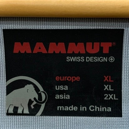 マムート MAMMUT マウンテンパーカー ジャケット ブルー 2XLサイズ 201MT-3301