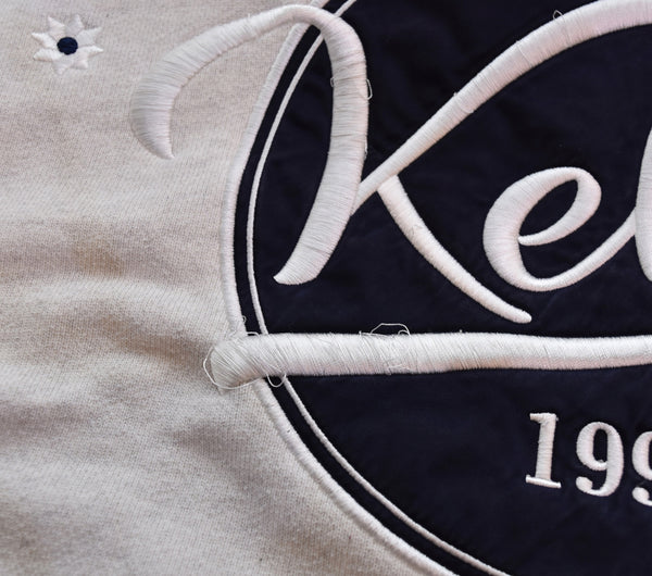 ケボズ KEboz NICK GEAR 花柄刺繍フーディ ニックギア 別注 FH223-1296G L パーカ グレー Lサイズ 103MT-3465