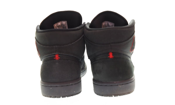 ナイキ NIKE Air Jordan 1 Mid SE Craft エアジョーダン1 ミッド SE クラフト 黒 FD8634-001 メンズ靴 スニーカー ブラック 27.5cm 103S-1039