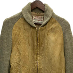 【曜日割引対象外】  マックレガー McGREGOR 60’s 60s 60年代 TALON zip スエード ニット ジャケット ベージュ 201MT-3412 VB