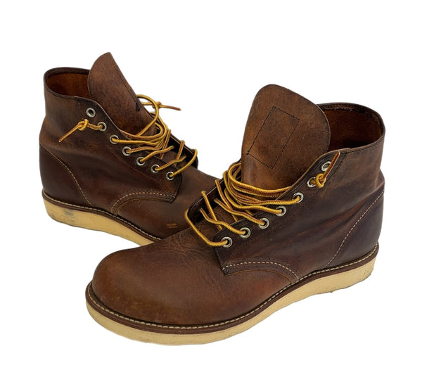 レッドウィング RED WING 6-inch Classic Round 6インチ クラシックラウンド 9111 メンズ靴 ブーツ ワーク ブラウン Dワイズ 26.5cm 101sh-2182
