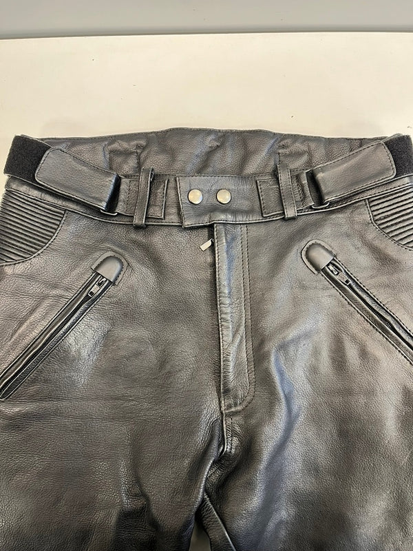 デグナー DEGNER 本皮 レザーパンツ バイカーパンツ ツーリング バイク用品 黒  ボトムスその他 ブラック Lサイズ 101MB-779