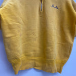 【曜日割引対象外】 ヴィンテージ vintage 60's RUSSELL SOUTHERN CO. Russell Athletic USA製 ハーフジップ 半袖 スウェット イエロー Mサイズ 201MT-4869 VB