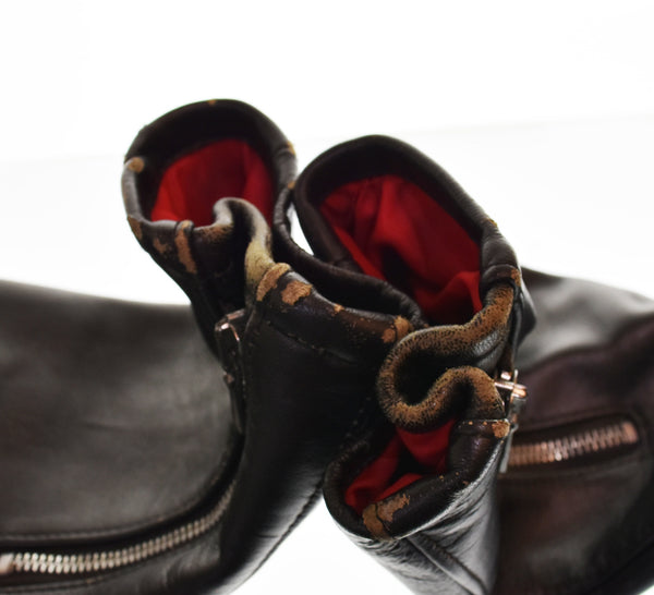 マスコット MASCOT 60's - 70's Single riders jacket 襟付き シングル ライダース ジャケット LEATHER レザー ジャケット Vintage ヴィンテージ ジャケット ブラック 103MT-3261