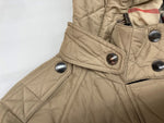 バーバリー Burberry ロンドン LONDON 三陽商会 ダッフルコート トグル ナイロン フーディ キルティング 裏地ノバチェック BEIGE  B1C08-263-50 コート ベージュ SIZE40 104LT-219