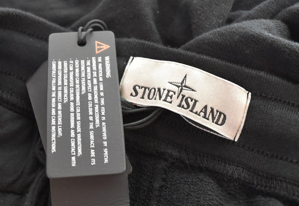 ストーンアイランド STONE ISLAND コンパス 刺繍ロゴパッチハーフパンツ ショートパンツ 781564060 ハーフパンツ ブラック LLサイズ 103MB-668