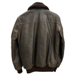【曜日割引対象外】 エルエルビーン L.L.Bean 70's 80's G-1 Leather Flight Jacket USA製 ジャケット ブラウン Sサイズ 201MT-4196 VB