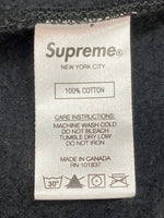 シュプリーム SUPREME FW20 × ANTIHERO アンタイヒーロー Hooded Sweatshirt フーディー パーカー スウェット コラボ 黒 パーカ ロゴ ブラック Sサイズ 104MT-1092