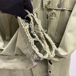 【曜日割引対象外】 ヴィンテージ vintage 40's US.ARMY M-43 HBT ヘリンボーン ミリタリージャケット ジャケット カーキ 34Rサイズ 201MT-4430 VB