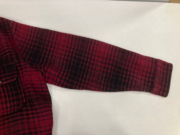 ヴィンテージ vintage 50's 50年代 Skyline マッキーノ クルーザー ジャケット オンブレ シャドーチェック ハンティング ジャケット レッド 101MT-5030