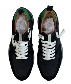 アール EARLE Multi seven sneakers vibram 44サイズ ER1402 メンズ靴 スニーカー ブラック 28cm 201-shoes765