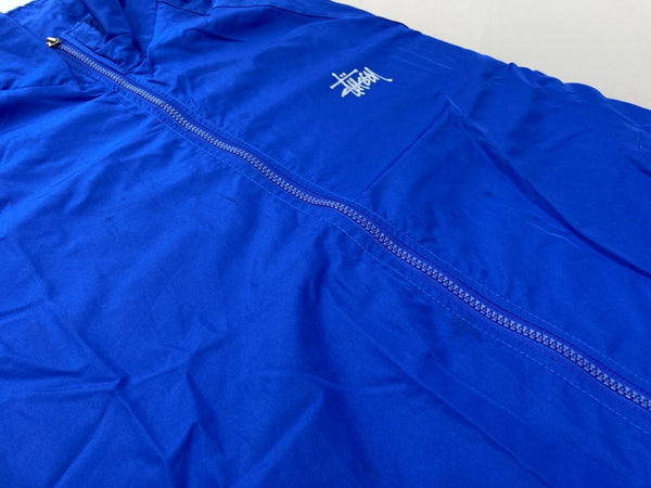ステューシー STUSSY OLD USA製 STUSSY SPORT JACKET オールド ステューシー スポーツ ジャケット 青 ジャケット ロゴ ブルー Lサイズ 104MT-1967