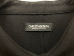 クリスチャンダダ CHRISTIAN DADA ウール シャツ ジャケット 長袖 黒 CDM-19W-0201 46 長袖シャツ 無地 ブラック 104MT-211
