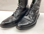トリッカーズ Trickers LEATHER BOOTS レザー ブーツ ストレートチップ レースアップ Dainiteソール 革靴 シューズ 黒 メンズ靴 ブーツ カントリー ブラック 104S-752